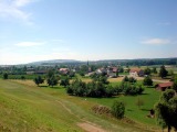 スイスの田舎の美しい風景